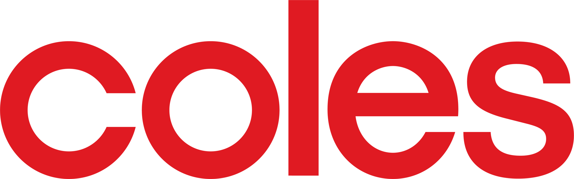 Coles logo - transparent